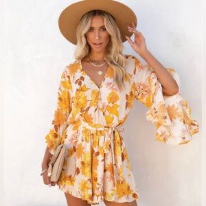 NWOT VICI Duarte Kimono romper size small